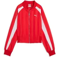 Puma FUTURE..ARCHIVE Oversized Jacket Women, Clothing, Red, M