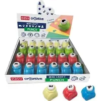 Easy Stationery Enkel mini hullstanser |8 mønstre | 24 stykker | 941809