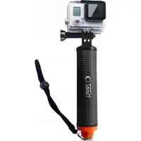 Tech-Protect GA100 Flytende håndgrep for GoPro- og DJI-actionkameraer - svart