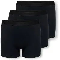 Kids Only Hipster - KogLola - 3-pack - Black - - 9-10 år (134-140) - Hipsters