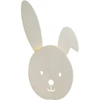 QAZQA Barnevegglampe beige inkl. LED 3-trinns dimbar - Benny the Bunny