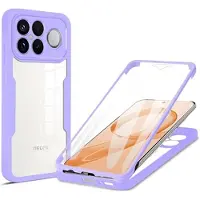 Mtp Products Xiaomi Redmi K90 Pro Max 360 Beskyttelse Deksel - Lilla / Klar