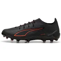 Puma ULTRA 6 ULTIMATE AG Football Boots Unisex, Shoes, Black/Red, 44.5