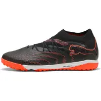 Puma FUTURE 9 PRO Cage Football Boots Unisex, Shoes, Black/Glowing Red/Strongray, 44.5