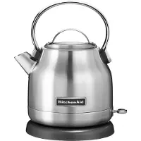 KitchenAid 5KEK1222ESX - Kedel - 1.25 liter - 2200 W - rustfrit stål med 360°graders base