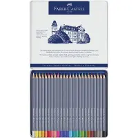 Faber-Castell GOLDFABER Aqua - Vannfargeblyant - assorterte farger (en pakke 24)