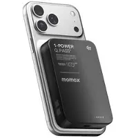 Momax 1-Power Q.Pass2 Qi2.2 25W magnetisk trådløs powerbank 10000mAh - Svart