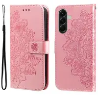 Mtp Products Samsung Galaxy A57 Mandala Series Lommebok-deksel - Rosa