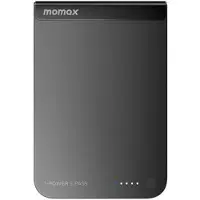 Momax 1-Power S.Pass magnetisk trådløs powerbank 5000 mAh - Qi2, 15W - Svart