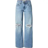 Levi's for woman. A5566-0044 Low loose blue jeans (27/32), Casual, Cotton, Denim