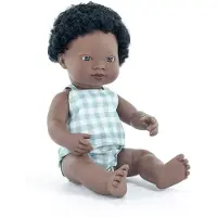 Miniland Afrikansk Babydukke 38 Cm