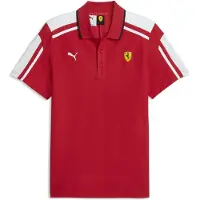 Puma Scuderia Ferrari MT7 Polo Men, Clothing, Rosso Corsa, XXL