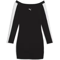 Puma T7 Dress Women, Clothing, Black, S