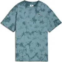 Puma Essentials Relaxed Tie-Dye Tee Youth, Clothing, Emerald Ice, 11-12Y