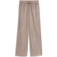 Puma League Wide Leg Pants Women, Fitness, Sandstone, S