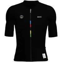 Santini Uci World Champion Mondo 2025 Kort Ermet Trøye