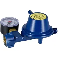 Talamex Gok Gassregulator Rett 30mbar Med Manometer