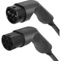 Deltaco ladekabel type 2 - type 2, 3 fase, 16A, 10 m