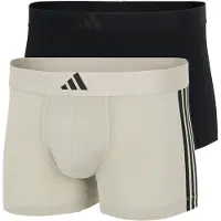 Adidas Underwear Low Rise 3 Stripes Active Flex Cotton Boxers 2 Enheter