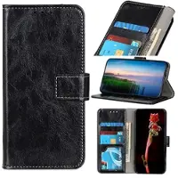 Mtp Products Xiaomi Redmi 9 Lommebok-deksel med Magnetisk Lukning - Svart