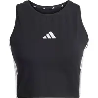 Adidas Essentials 3 Stripes Padded Ermeløs T-skjorte