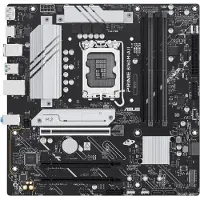 Asus - Hovedkort - micro ATX - LGA1700-sokkel - B760 Chipset - USB 3.2 Gen 1 - innbygd grafikk (CPU kreves) - HD-lyd (8-kanalers)