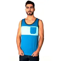 Snap Climbing Two-colored Pocket Ermeløs T-skjorte