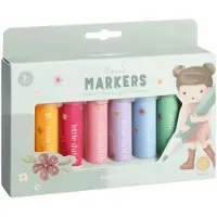 Little Dutch Tusjer - 8-pack - Multi - - OneSize - Tusj
