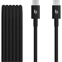 Beats by Dr. Dre Beats USB-C til USB-C vevd kabel MDGA4ZM/A - 1.5m, 60W - Svart