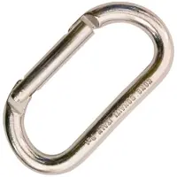 Kong Italy Oval Alu Straight Gate Karabinkrok
