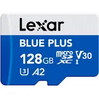 Lexar Blue Plus Uhs-i V30 Minnekort