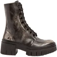 Art for woman. 1137513EH003_001 Leather Ankle Boots 1375 York grey (37), 3 to 5 cm, Zip, Casual