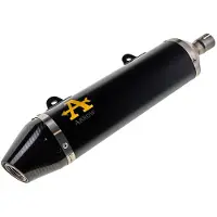 Arrow Thunder Dark Um Dsr 125 Ex 18-20 (4t)/sx-rx 125/xsm/xtm 125 Aluminium&carbon Homologert Lyddemper