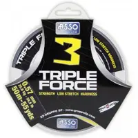 ASSO Triple Force 50 M Fiskesene Monofilament