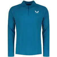 Castore Flow Breathable Halv Glidelås Langarmet T-skjorte