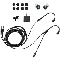 Antlion Audio Kimura Duo, Koblet med ledninger (ikke trådløs), 10 - 30000 Hz, Hodesett, Blå