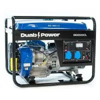 DUAB-Power strømaggregat MG6500CL 1-fase bensin
