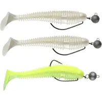 Swimy Galfion Fat Shad Cheburashka Rig Mykt Agn 5g 95 Mm 20 Enheter