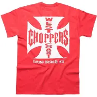 West Coast Choppers Og Atx Kortarmet T-skjorte