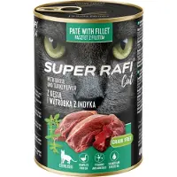SUPER RAFI Økonomipakke Super Sterilised Cat 12 x 400 g - Gås & kalkunlever