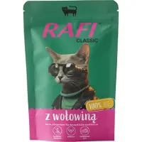 Rafi Økonomipakke Cat Classic 20 x 100 g - Okse