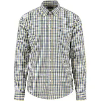Fynch&Hatton Multicolor Check Skjorte Med Lange Ermer
