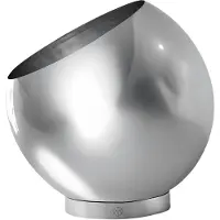 AYTM blomsterpotte Globe, Ø 21 cm, sølv, stål
