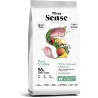 Dibaq Sense Grain Free Light &amp; Senior And-og Kalkunhundefôr 2kg
