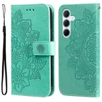 Mtp Products Samsung Galaxy M35 Mandala Series Lommebok-deksel - Grønn
