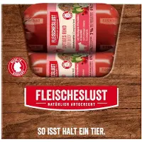 Fleischeslust Junior Classic 15 x 200 g - Saftig okse med cottage cheese & squash