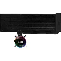 Lian Li Hydroshift II LCD-C 360 fanless Black - CPU Vannkjøling - Max 28 dBA