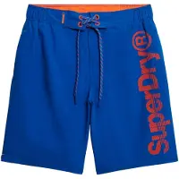 Superdry for man. M3010224A Blue Classic swimsuit (L), Beachwear, Recycled Polister