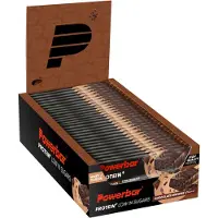 Powerbar Plus Low Sugar 30% Proteinbarerboks Sjokoladebrownie 35g 30 Enheter