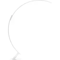 Kdln LED-gulvlampe Kyudo, hvit, høyde 212 cm